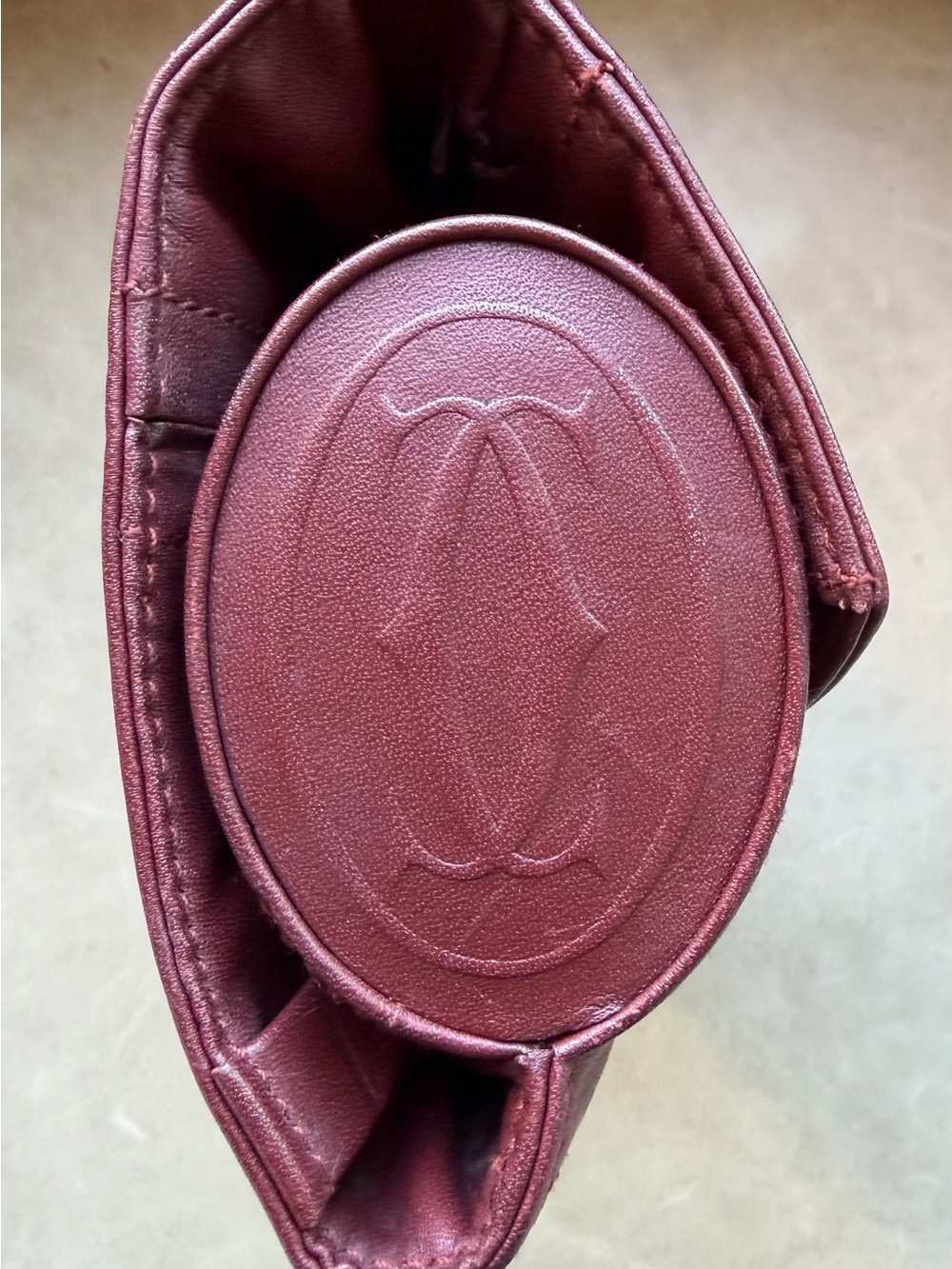 Rare Vintage Cartier Leather Jewelry roll - Picture 4 of 15